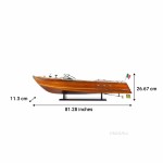 B176 Riva Ariston Speed Boat Model 